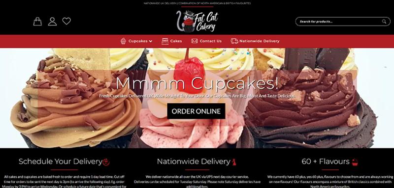 Web Design Case Study Cover Photo Fat Cakery